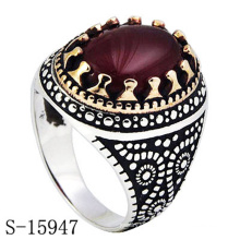 Мода ювелирные изделия серебро палец кольцо с заводской цене 